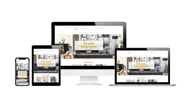 Online Shop für Deko & Wohnaccessoires